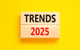 wood blocks that read trends 2025