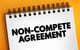 non-compete agreement written in notebook