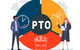 PTO acronym with business people