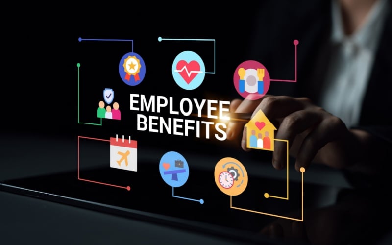 employee benefits icons