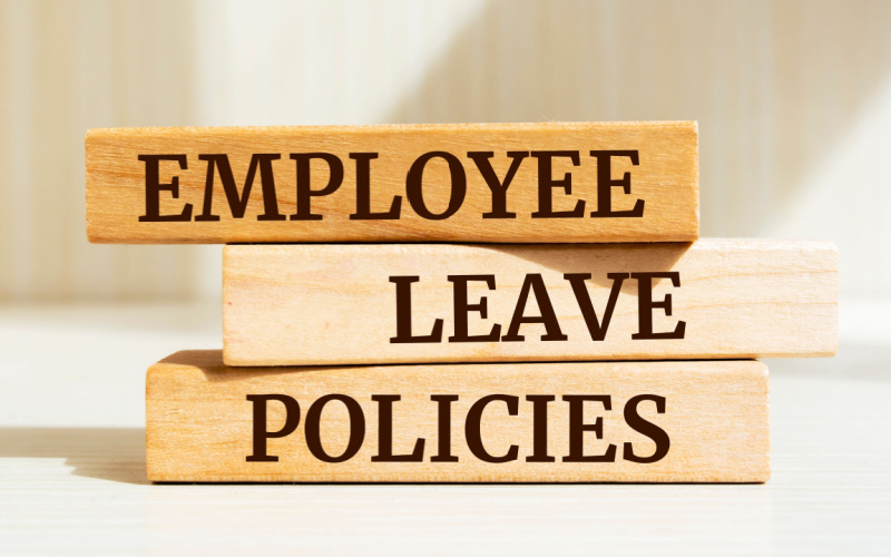 blocks that read employee leave policies