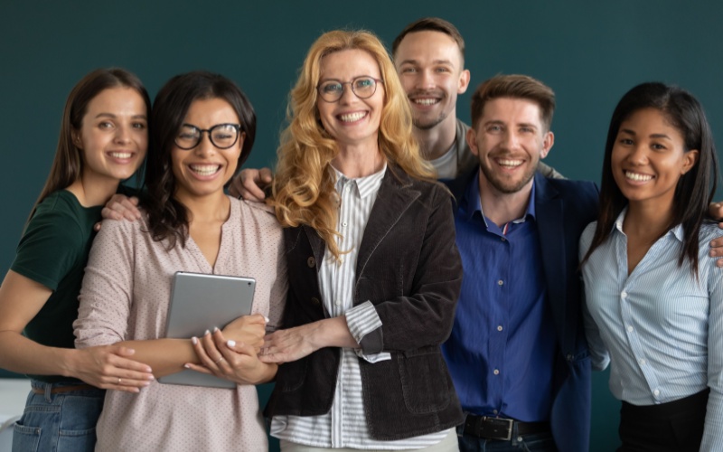group of employees