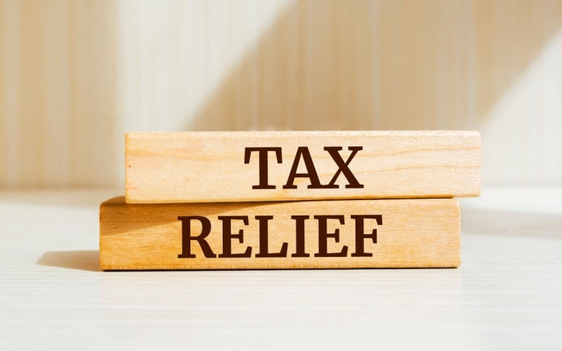tax relief on wood blocks